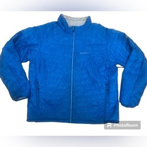 Eddie Bauer, First Ascent, reversible coat, thin puffer, size XL
